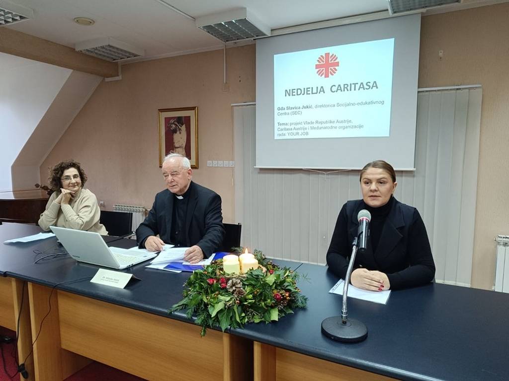 Upriličena konferencija za medije Caritasa biskupije Banja Luka