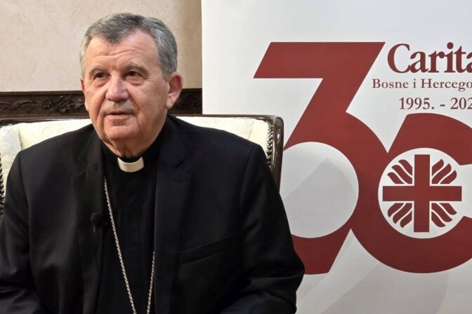 Poruka predsjednika Caritasa BiH nadbiskupa Vukšića uz Nedjelju Caritasa i 30. obljetnicu osnutka